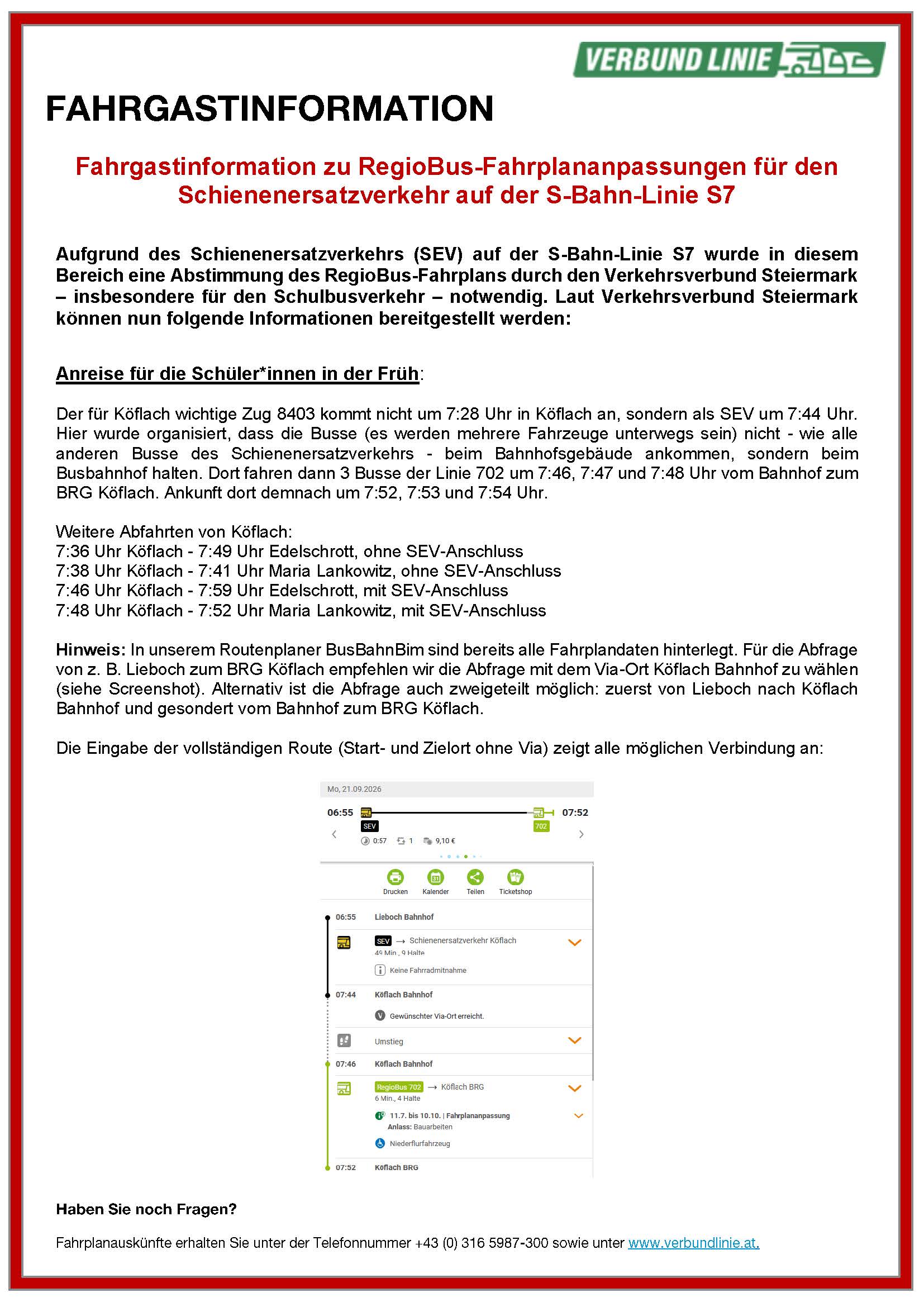 Fahrgastinfo