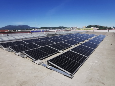 Neue Photovoltaikanlage bei GKB