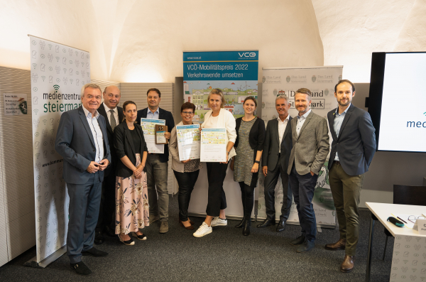 VCÖ-Mobilitätspreis Steiermark für regioMOBIL und GKB