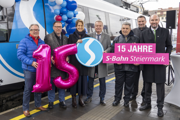 15 Jahre S-Bahn Steiermark: Eine eigene S-Bahn zum Jubiläum